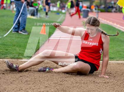 Thumbnail 3 in CHSAA Track and Field 4A Championships (Girls Triple Jump)  photogallery.
