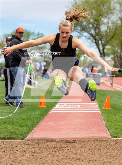 Thumbnail 3 in CHSAA Track and Field 4A Championships (Girls Triple Jump)  photogallery.