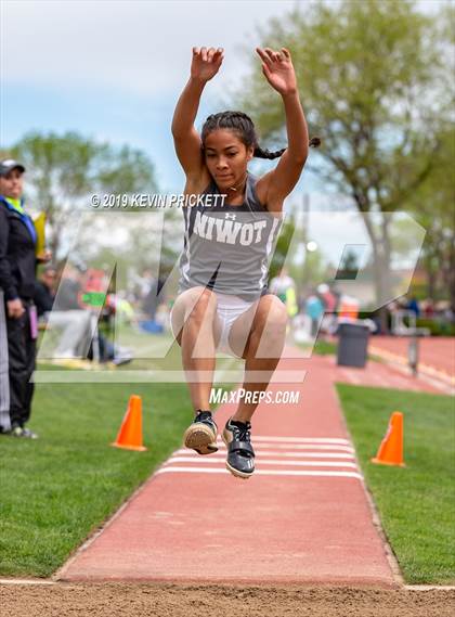 Thumbnail 2 in CHSAA Track and Field 4A Championships (Girls Triple Jump)  photogallery.