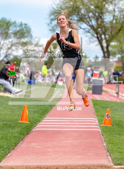 Thumbnail 2 in CHSAA Track and Field 4A Championships (Girls Triple Jump)  photogallery.