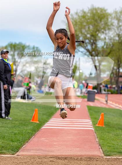 Thumbnail 3 in CHSAA Track and Field 4A Championships (Girls Triple Jump)  photogallery.