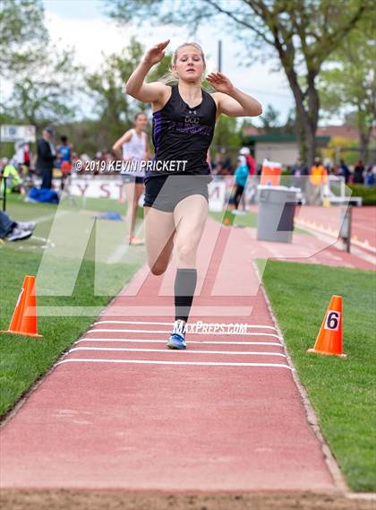 Thumbnail 3 in CHSAA Track and Field 4A Championships (Girls Triple Jump)  photogallery.