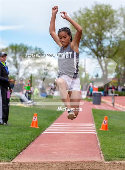 Thumbnail 2 in CHSAA Track and Field 4A Championships (Girls Triple Jump)  photogallery.