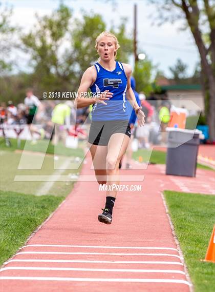 Thumbnail 3 in CHSAA Track and Field 4A Championships (Girls Triple Jump)  photogallery.
