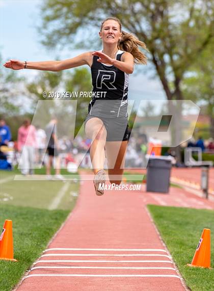 Thumbnail 1 in CHSAA Track and Field 4A Championships (Girls Triple Jump)  photogallery.
