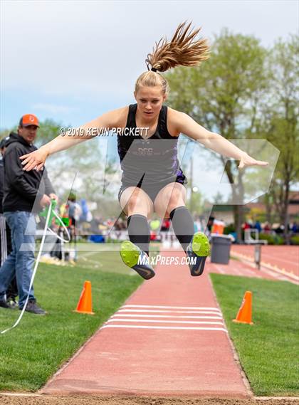 Thumbnail 1 in CHSAA Track and Field 4A Championships (Girls Triple Jump)  photogallery.
