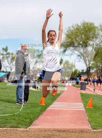 Thumbnail 1 in CHSAA Track and Field 4A Championships (Girls Triple Jump)  photogallery.