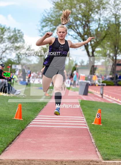 Thumbnail 1 in CHSAA Track and Field 4A Championships (Girls Triple Jump)  photogallery.