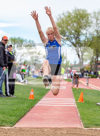 Thumbnail 1 in CHSAA Track and Field 4A Championships (Girls Triple Jump)  photogallery.