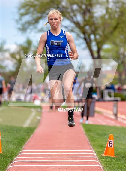 Thumbnail 2 in CHSAA Track and Field 4A Championships (Girls Triple Jump)  photogallery.