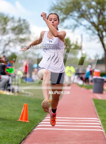 Thumbnail 3 in CHSAA Track and Field 4A Championships (Girls Triple Jump)  photogallery.