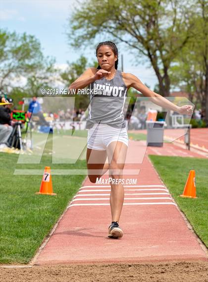 Thumbnail 3 in CHSAA Track and Field 4A Championships (Girls Triple Jump)  photogallery.