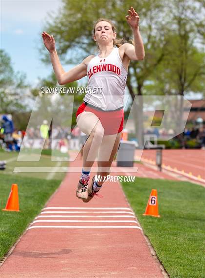 Thumbnail 2 in CHSAA Track and Field 4A Championships (Girls Triple Jump)  photogallery.