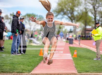 Thumbnail 1 in CHSAA Track and Field 4A Championships (Girls Triple Jump)  photogallery.