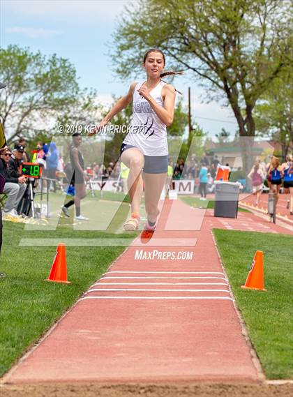 Thumbnail 2 in CHSAA Track and Field 4A Championships (Girls Triple Jump)  photogallery.