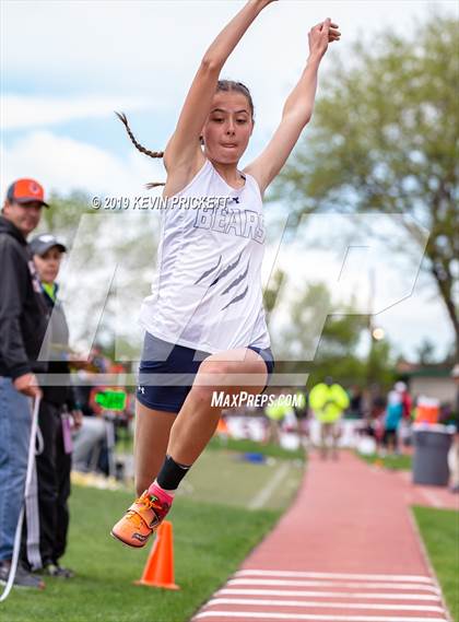 Thumbnail 2 in CHSAA Track and Field 4A Championships (Girls Triple Jump)  photogallery.