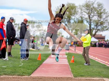 Thumbnail 3 in CHSAA Track and Field 4A Championships (Girls Triple Jump)  photogallery.