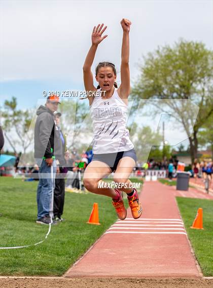 Thumbnail 3 in CHSAA Track and Field 4A Championships (Girls Triple Jump)  photogallery.