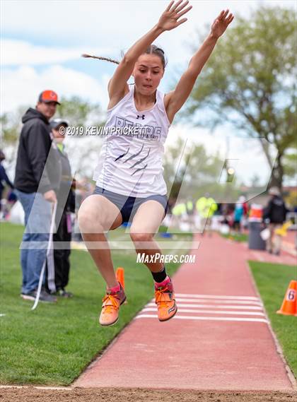 Thumbnail 3 in CHSAA Track and Field 4A Championships (Girls Triple Jump)  photogallery.