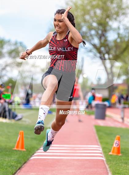 Thumbnail 2 in CHSAA Track and Field 4A Championships (Girls Triple Jump)  photogallery.