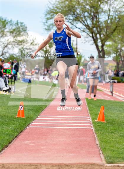 Thumbnail 3 in CHSAA Track and Field 4A Championships (Girls Triple Jump)  photogallery.