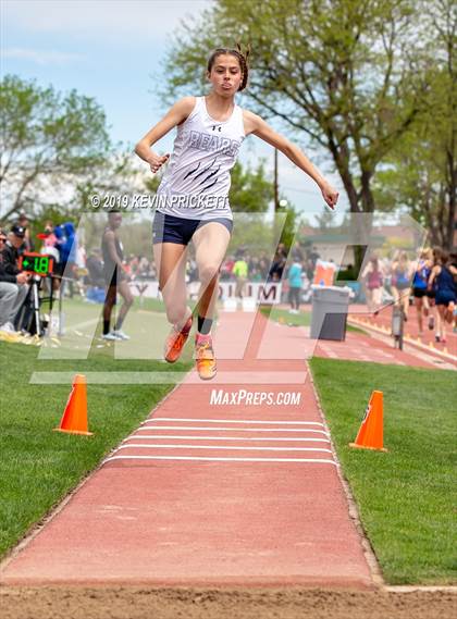 Thumbnail 3 in CHSAA Track and Field 4A Championships (Girls Triple Jump)  photogallery.