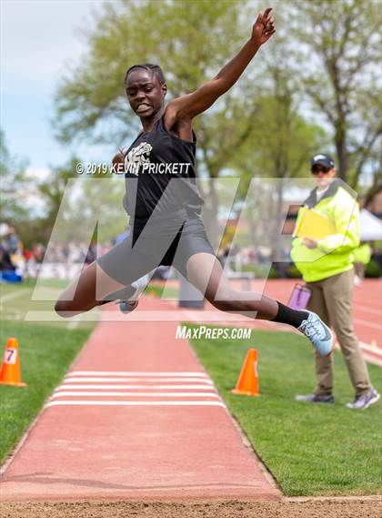 Thumbnail 1 in CHSAA Track and Field 4A Championships (Girls Triple Jump)  photogallery.
