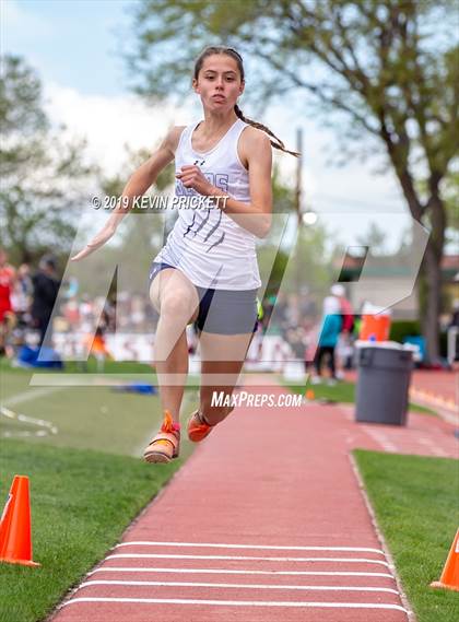 Thumbnail 3 in CHSAA Track and Field 4A Championships (Girls Triple Jump)  photogallery.