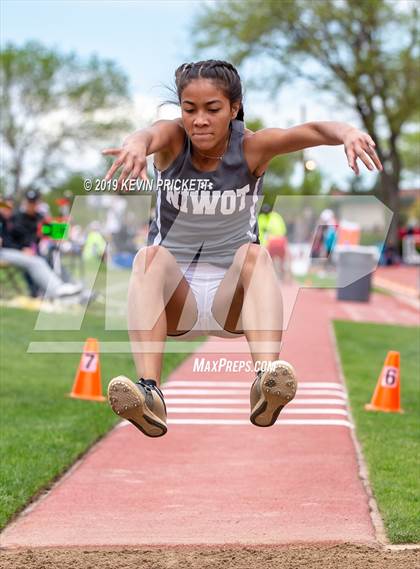 Thumbnail 1 in CHSAA Track and Field 4A Championships (Girls Triple Jump)  photogallery.