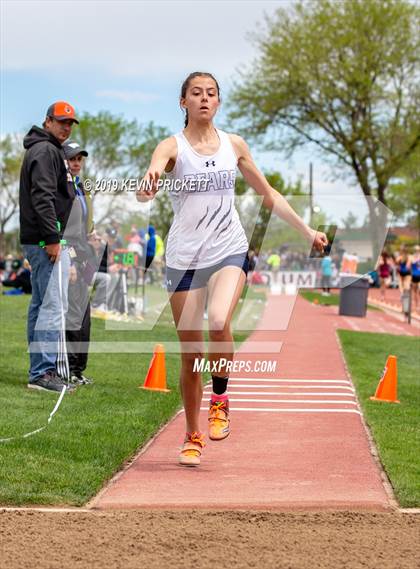 Thumbnail 3 in CHSAA Track and Field 4A Championships (Girls Triple Jump)  photogallery.