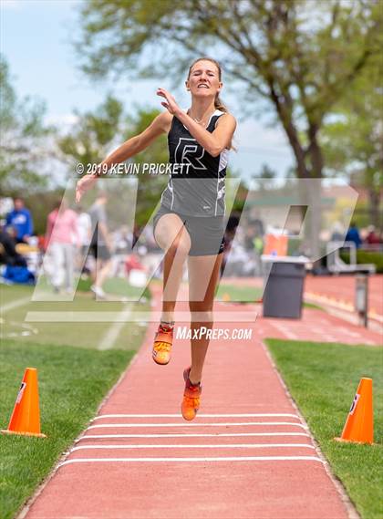 Thumbnail 2 in CHSAA Track and Field 4A Championships (Girls Triple Jump)  photogallery.