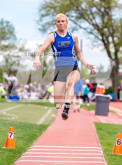 Thumbnail 1 in CHSAA Track and Field 4A Championships (Girls Triple Jump)  photogallery.