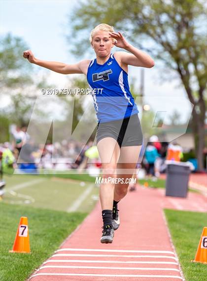 Thumbnail 2 in CHSAA Track and Field 4A Championships (Girls Triple Jump)  photogallery.