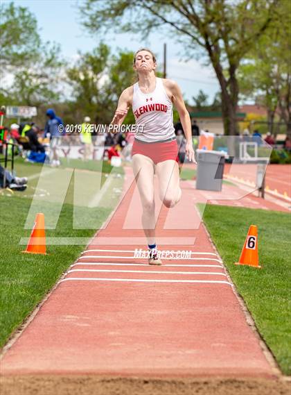 Thumbnail 3 in CHSAA Track and Field 4A Championships (Girls Triple Jump)  photogallery.