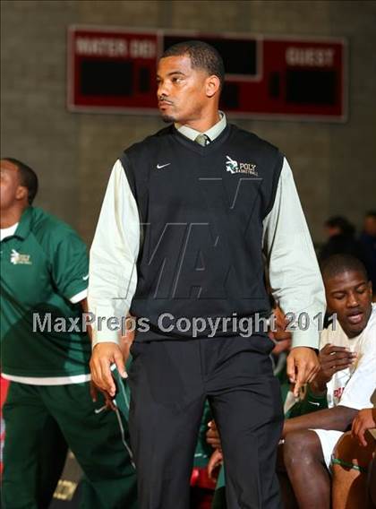 Thumbnail 2 in Long Beach Poly vs. Bishop Gorman (Nike Extravaganza) photogallery.