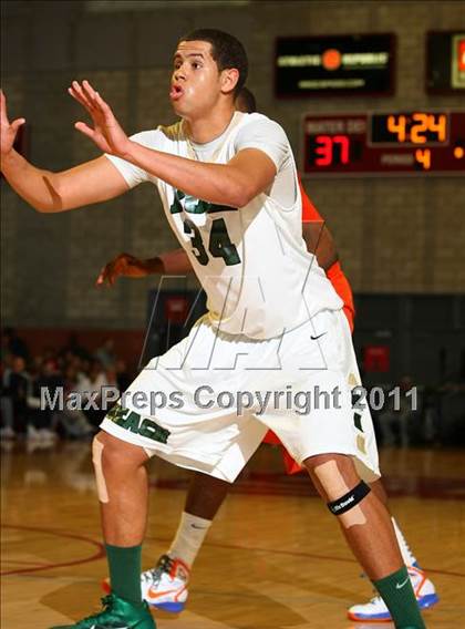 Thumbnail 3 in Long Beach Poly vs. Bishop Gorman (Nike Extravaganza) photogallery.
