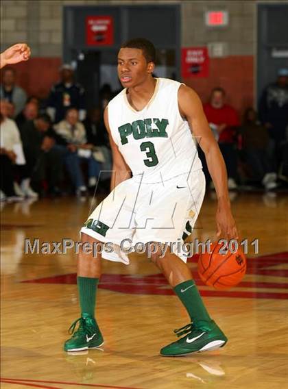 Thumbnail 3 in Long Beach Poly vs. Bishop Gorman (Nike Extravaganza) photogallery.