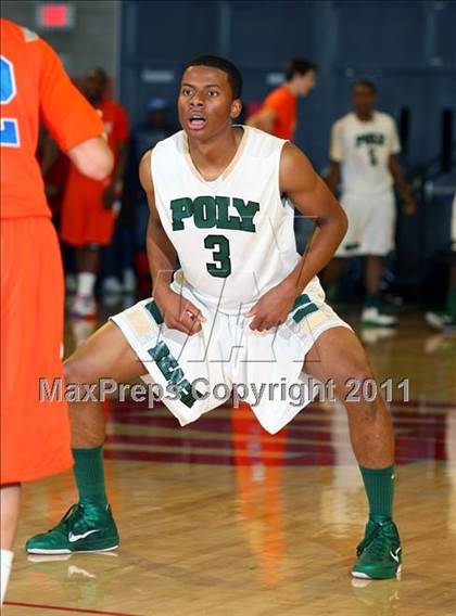 Thumbnail 2 in Long Beach Poly vs. Bishop Gorman (Nike Extravaganza) photogallery.