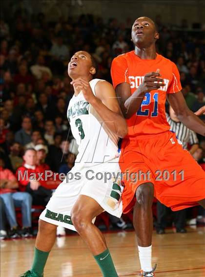 Thumbnail 3 in Long Beach Poly vs. Bishop Gorman (Nike Extravaganza) photogallery.