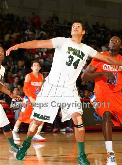 Thumbnail 2 in Long Beach Poly vs. Bishop Gorman (Nike Extravaganza) photogallery.
