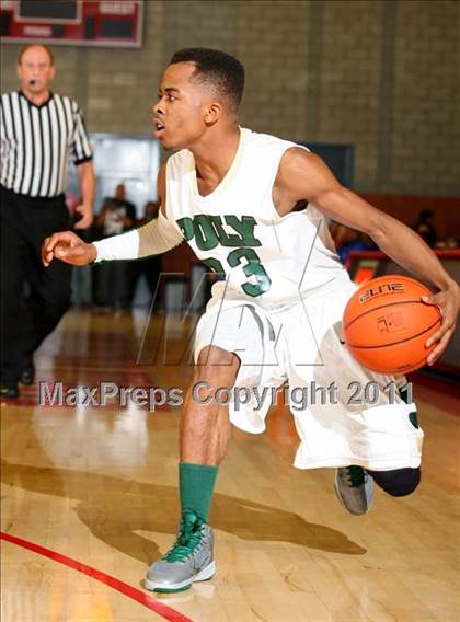 Thumbnail 3 in Long Beach Poly vs. Bishop Gorman (Nike Extravaganza) photogallery.