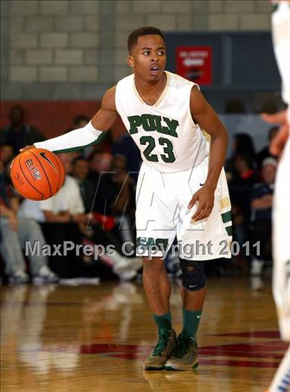 Thumbnail 2 in Long Beach Poly vs. Bishop Gorman (Nike Extravaganza) photogallery.
