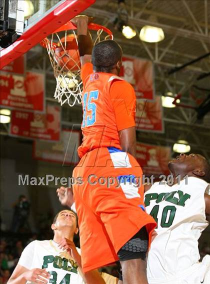 Thumbnail 3 in Long Beach Poly vs. Bishop Gorman (Nike Extravaganza) photogallery.