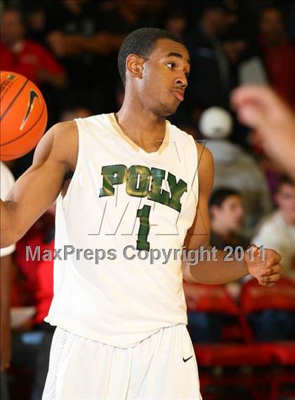 Thumbnail 2 in Long Beach Poly vs. Bishop Gorman (Nike Extravaganza) photogallery.