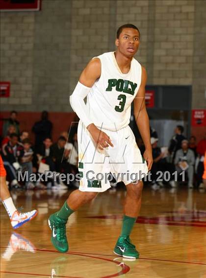 Thumbnail 2 in Long Beach Poly vs. Bishop Gorman (Nike Extravaganza) photogallery.