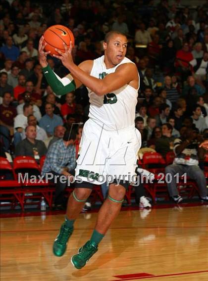 Thumbnail 2 in Long Beach Poly vs. Bishop Gorman (Nike Extravaganza) photogallery.
