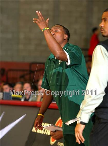 Thumbnail 3 in Long Beach Poly vs. Bishop Gorman (Nike Extravaganza) photogallery.