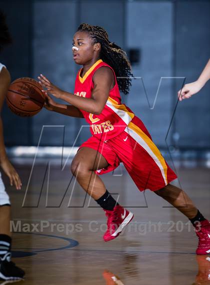 Thumbnail 2 in Dobie [J. Frank] vs Yates [Jack] (McDomald's Texas Invitational) photogallery.
