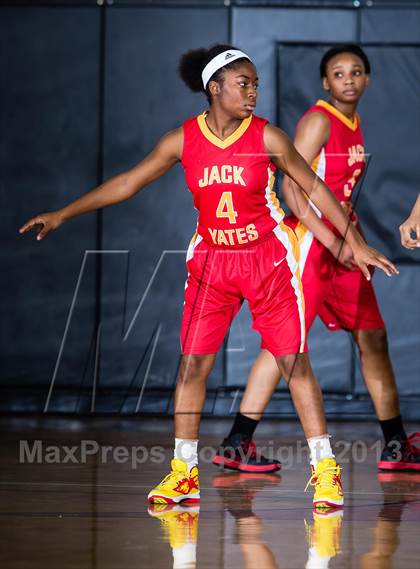 Thumbnail 3 in Dobie [J. Frank] vs Yates [Jack] (McDomald's Texas Invitational) photogallery.