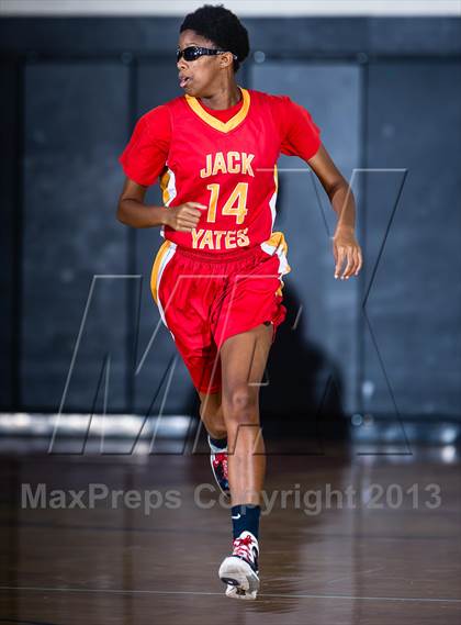 Thumbnail 2 in Dobie [J. Frank] vs Yates [Jack] (McDomald's Texas Invitational) photogallery.
